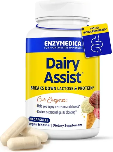 Enzymedica DairyAssist (30 capsules)