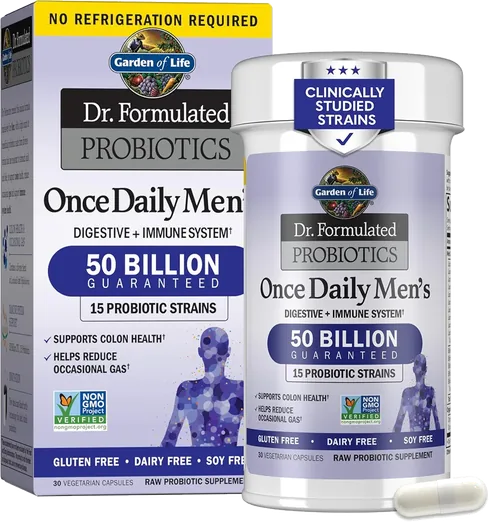 Garden of Life Men's Probiotic 50 Billion CFU (30 count)