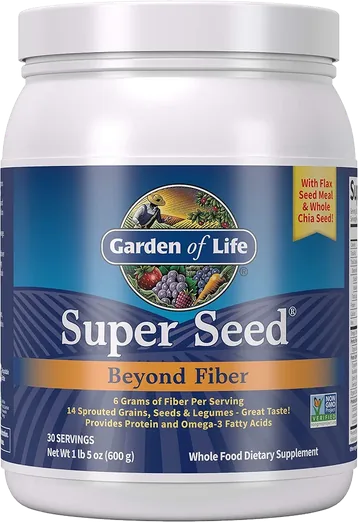Garden of Life Super Seed Fiber Powder (600g)