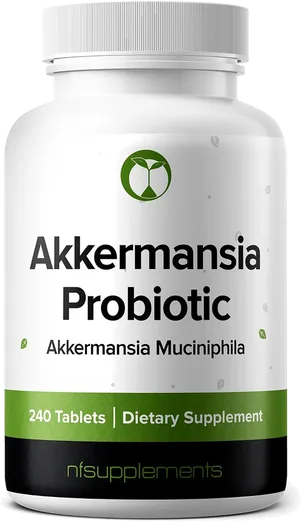 Natural Foundation Akkermansia Probiotic (240 tablets)